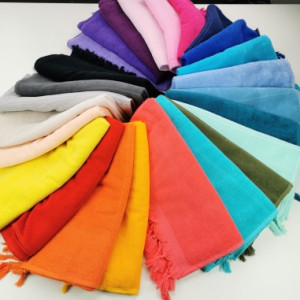 Terry Turkish towel Sultan monocolor